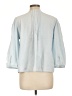 Levi's Blue 3/4 Sleeve Blouse Size L - photo 2