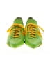 Vicini 100% Leather Color Block Green Sneakers Size EU 40 - photo 2