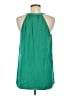 CAbi 100% Polyester Green Sleeveless Blouse Size M - photo 2