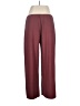 MAX Solid Burgundy Casual Pants Size XL - photo 2