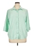 Blair Green 3/4 Sleeve Blouse Size XL - photo 1
