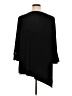North Style Black 3/4 Sleeve Top Size 1X - photo 2