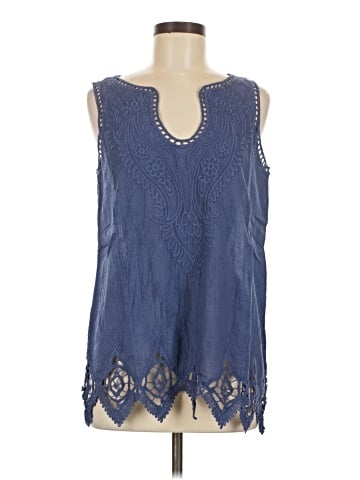 Soft Surroundings Sleeveless T-Shirt (view 1)
