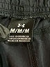 Under Armour Solid Black Athletic Shorts Size M - photo 3