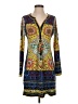 Hale Bob 100% Polyester Paisley Blue Casual Dress Size XS - photo 1