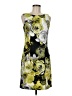 Connected Apparel Print Green Cocktail Dress Size 6 - photo 1
