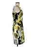 Connected Apparel Print Green Cocktail Dress Size 6 - photo 4