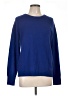 Equipment 100% Cashmere Solid Blue Cashmere Pullover Sweater Size L - photo 1