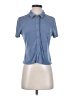 NLT Blue Short Sleeve Blouse Size S - photo 1