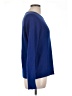 Equipment 100% Cashmere Solid Blue Cashmere Pullover Sweater Size L - photo 4