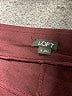 Ann Taylor LOFT Solid Burgundy Active Pants Size M - photo 7