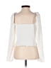 Wilfred 100% Polyester Ivory Long Sleeve Blouse Size 0 - photo 2