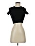 Zara Black Short Sleeve Turtleneck Size S - photo 1