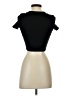 Zara Black Short Sleeve Turtleneck Size S - photo 2