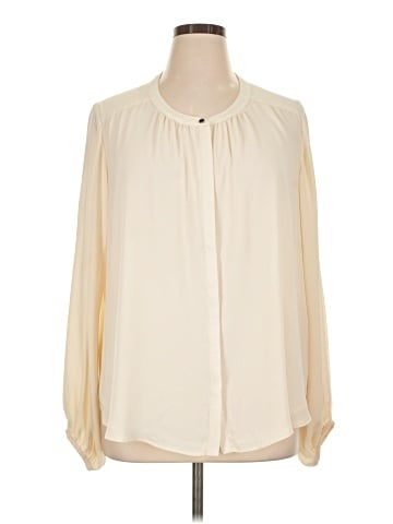 DKNY Long Sleeve Blouse (view 1)