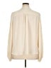 DKNY Ivory Long Sleeve Blouse Size XL - photo 2