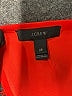 J.Crew 100% Polyester Red 3/4 Sleeve Blouse Size 2 (petite) - photo 7