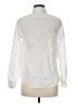 Lands' End 100% Cotton Ivory Long Sleeve Button-Down Shirt Size 6 - photo 2