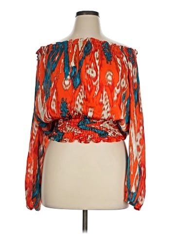MICHAEL Michael Kors Long Sleeve Blouse (view 1)