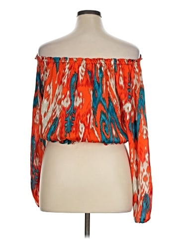 MICHAEL Michael Kors Long Sleeve Blouse (view 2)