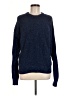 Lucky Brand 100% Cotton Tweed Blue Pullover Sweater Size M - photo 1