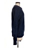 Lucky Brand 100% Cotton Tweed Blue Pullover Sweater Size M - photo 4
