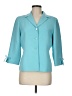 Le Suit 100% Polyester Teal Blazer Size 8 Petite - photo 1