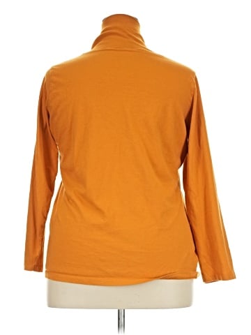 Roaman's 3/4 Sleeve Top (view 2)