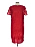 Talbots 100% Polyester Red Casual Dress Size 12 - photo 2