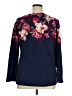 Joules 100% Cotton Floral Blue Pullover Sweater Size 14 - photo 2