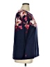 Joules 100% Cotton Floral Blue Pullover Sweater Size 14 - photo 4