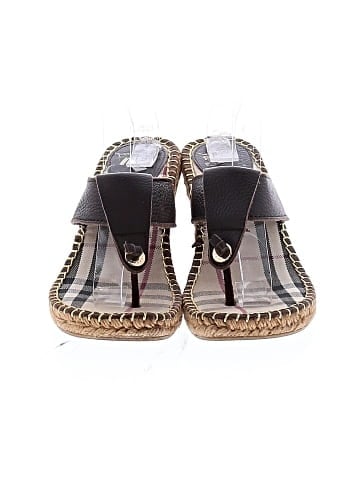 Burberry Vintage Espadrille Wedges  (view 2)