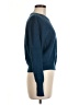 Elodie Solid Blue Pullover Sweater Size M - photo 4