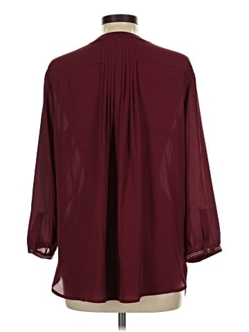 JM Collection Long Sleeve Blouse (view 2)