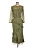Veronica Beard 100% Silk Green Cocktail Dress Size 10 - photo 1