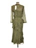 Veronica Beard 100% Silk Green Cocktail Dress Size 10 - photo 2