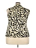 Jones Studio Gold Sleeveless Blouse Size 2X - photo 2