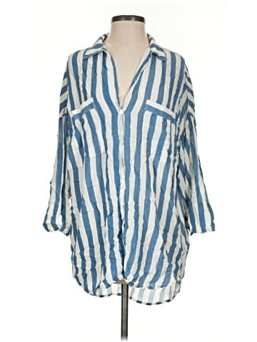 Capulet 3/4 Sleeve Button-Down Shirt (view 1)