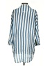 Capulet 100% Rayon Stripes Blue 3/4 Sleeve Button-Down Shirt Size S - photo 2