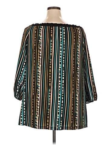 Russell Kemp New York 3/4 Sleeve Blouse (view 2)