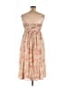 Forever 21 100% Polyester Floral Tan Cocktail Dress Size XL - photo 2