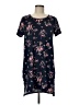 BCBGMAXAZRIA Floral Blue Casual Dress Size M - photo 1