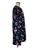 BCBGMAXAZRIA Floral Blue Casual Dress Size M - photo 4