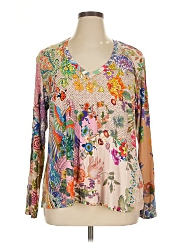 Johnny Was 3/4 Sleeve Blouse (view 1)