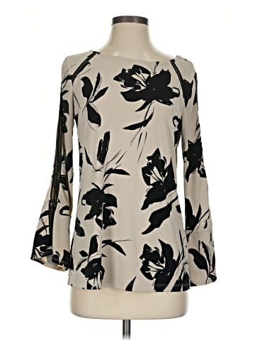 Dennis by Dennis Basso 3/4 Sleeve Blouse (view 1)