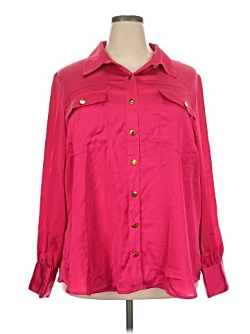 FASHION TO FIGURE Long Sleeve Blouse (view 1)