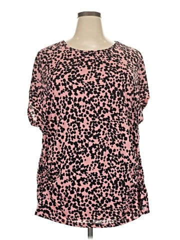 Como Blu Short Sleeve Blouse (view 1)