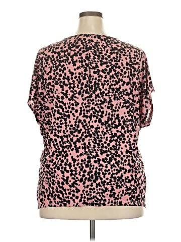 Como Blu Short Sleeve Blouse (view 2)