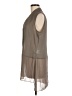Tahari 100% Polyester Gray Sleeveless Blouse Size M - photo 5
