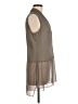 Tahari 100% Polyester Gray Sleeveless Blouse Size M - photo 4